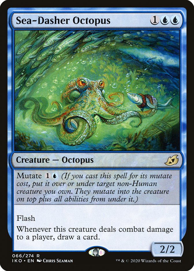 Sea-Dasher Octopus [Ikoria: Lair of Behemoths] | Gate City Games LLC