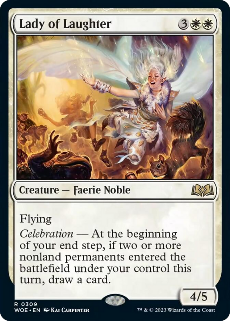 Lady of Laughter [Wilds of Eldraine] | Gate City Games LLC