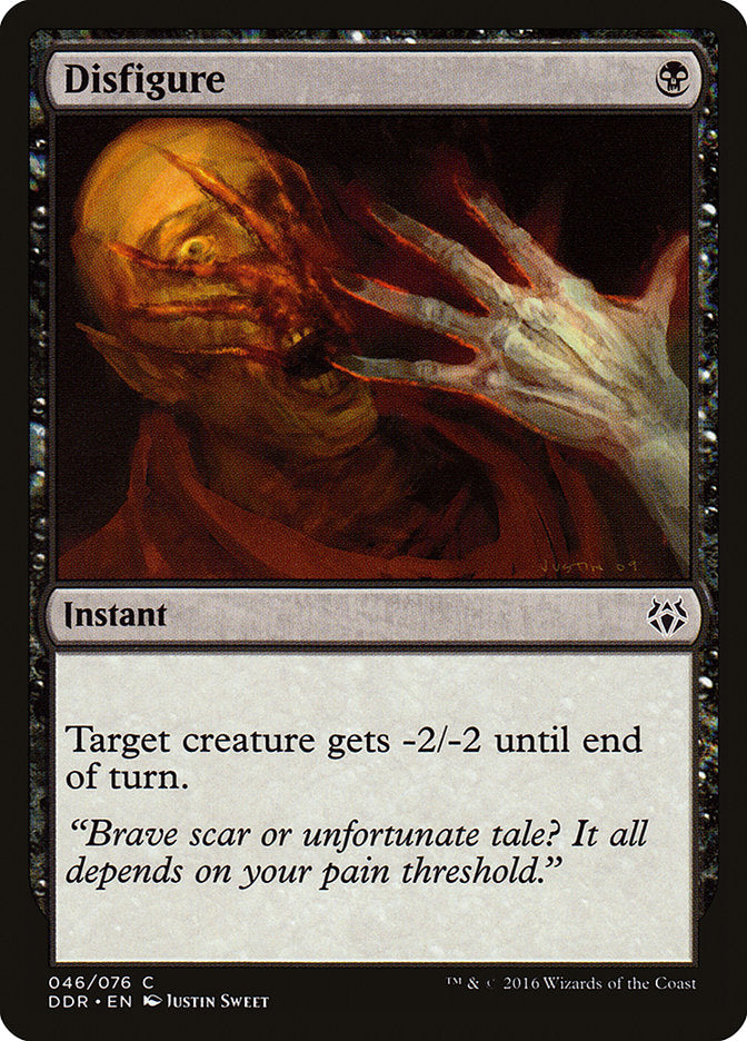 Disfigure [Duel Decks: Nissa vs. Ob Nixilis] | Gate City Games LLC
