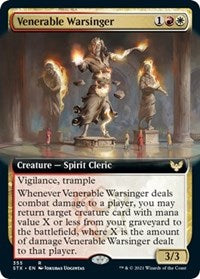Venerable Warsinger (Extended Art) [Strixhaven: School of Mages] | Gate City Games LLC