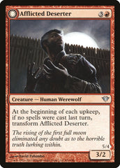 Afflicted Deserter // Werewolf Ransacker [Dark Ascension] | Gate City Games LLC