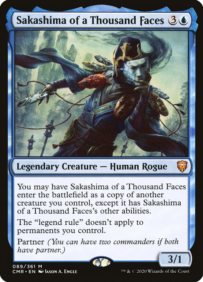Sakashima of a Thousand Faces [Commander Legends] | Gate City Games LLC