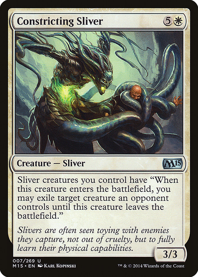 Constricting Sliver [Magic 2015] | Gate City Games LLC