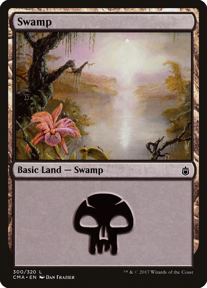 Swamp (300) [Commander Anthology] | Gate City Games LLC