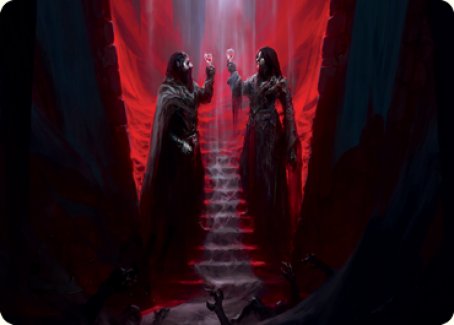 Vampires' Vengeance Art Card [Innistrad: Crimson Vow Art Series] | Gate City Games LLC
