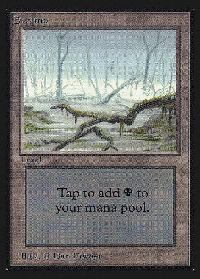 Swamp (White Fog in Trees) [International Collectors' Edition] | Gate City Games LLC