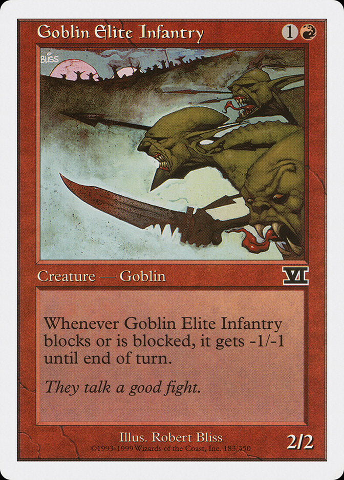 Goblin Elite Infantry [Classic Sixth Edition] | Gate City Games LLC