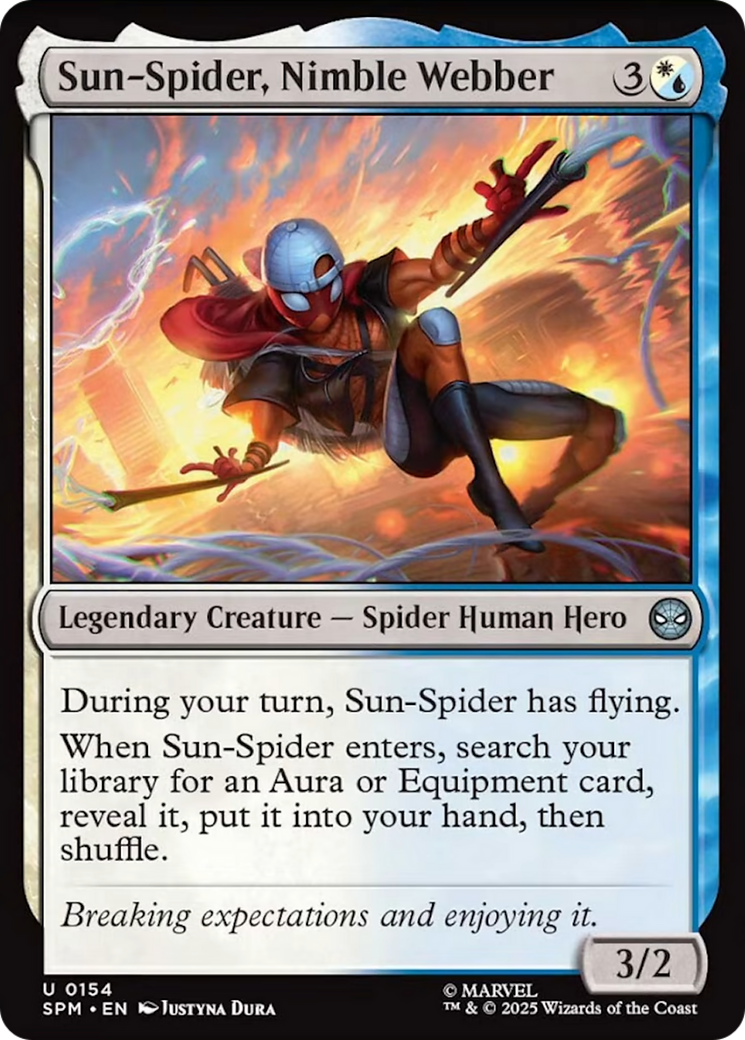 Sun-Spider, Nimble Webber [Marvel's Spider-Man] | Gate City Games LLC
