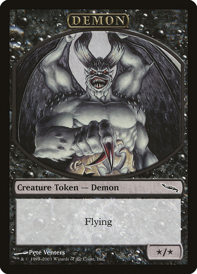 Demon Token [Magic Player Rewards 2003] | Gate City Games LLC
