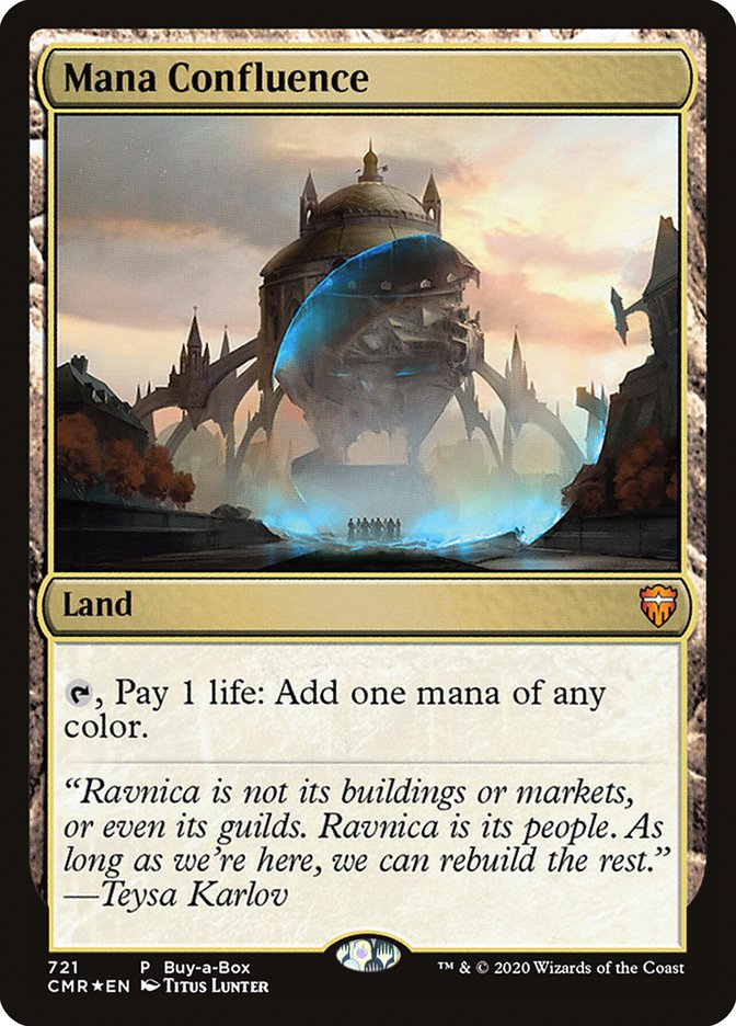 Mana Confluence (Buy-A-Box) [Commander Legends Promos] | Gate City Games LLC