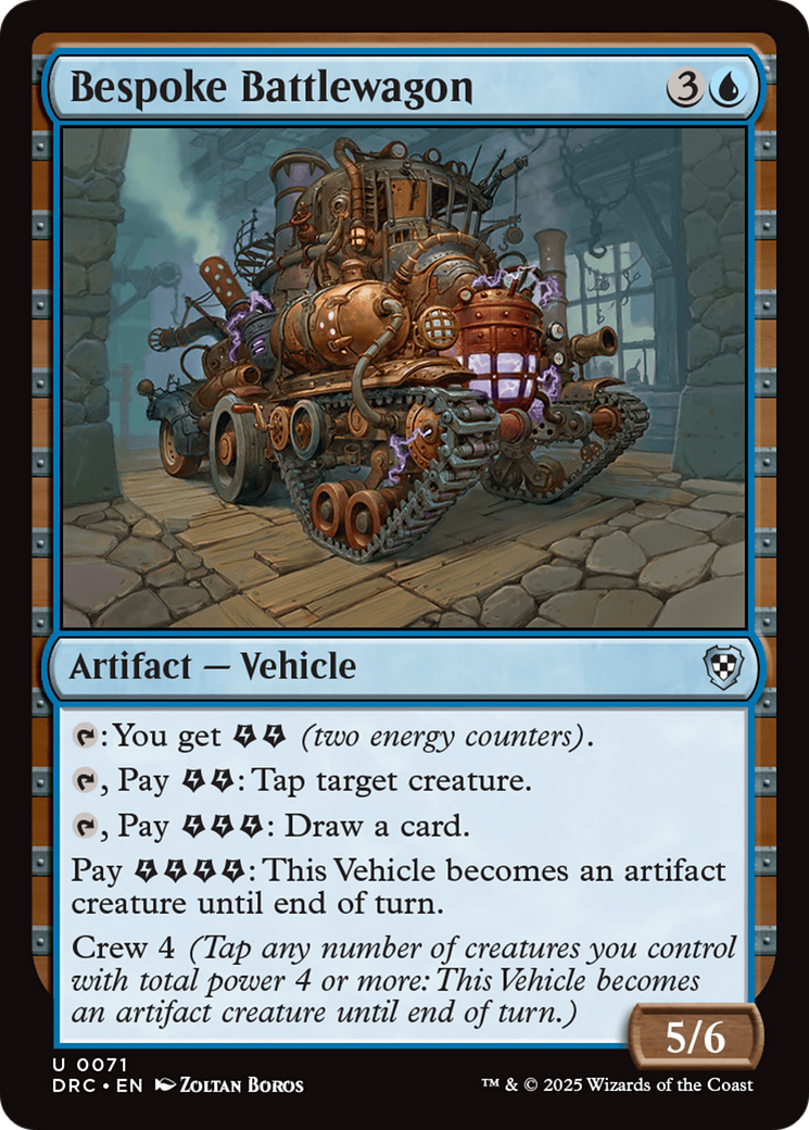 Bespoke Battlewagon [Aetherdrift Commander] | Gate City Games LLC