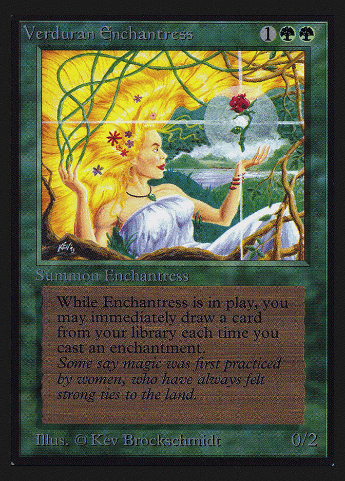 Verduran Enchantress [International Collectors' Edition] | Gate City Games LLC