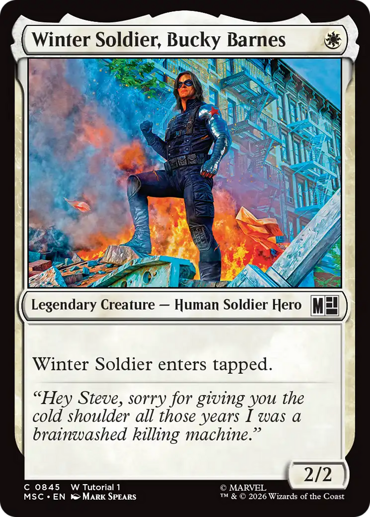 Winter Soldier, Bucky Barnes [Marvel Super Heroes Commander] | Gate City Games LLC