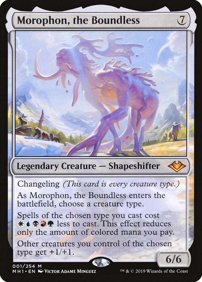 Morophon, the Boundless [Modern Horizons] | Gate City Games LLC