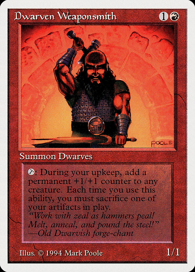 Dwarven Weaponsmith [Summer Magic / Edgar] | Gate City Games LLC