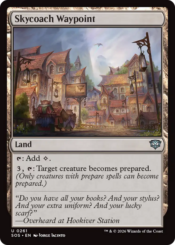 Skycoach Waypoint [Secrets of Strixhaven] | Gate City Games LLC