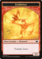 Soldier (004) // Elemental (009) Double-Sided Token [Modern Horizons Tokens] | Gate City Games LLC