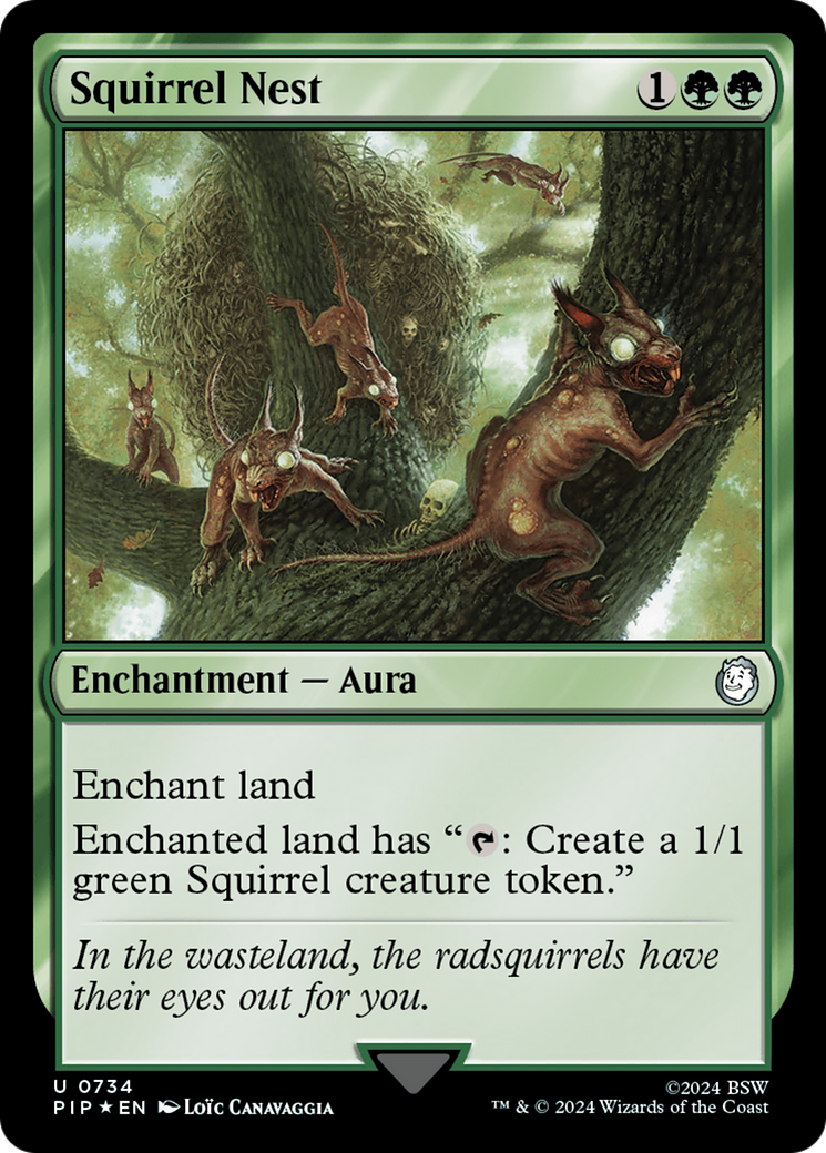 Squirrel Nest (Surge Foil) [Fallout] | Gate City Games LLC