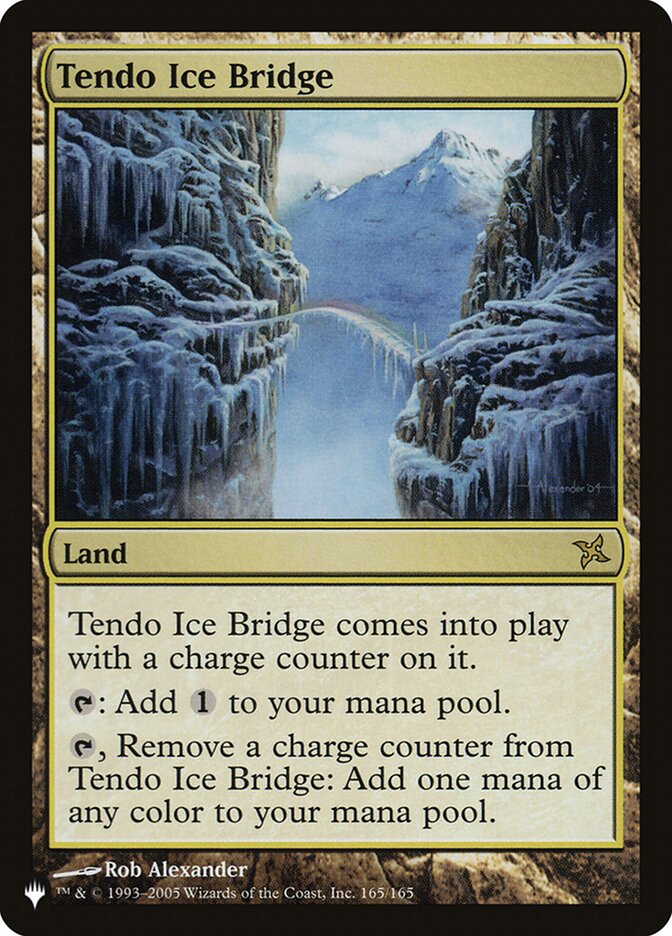 Tendo Ice Bridge [The List] | Gate City Games LLC