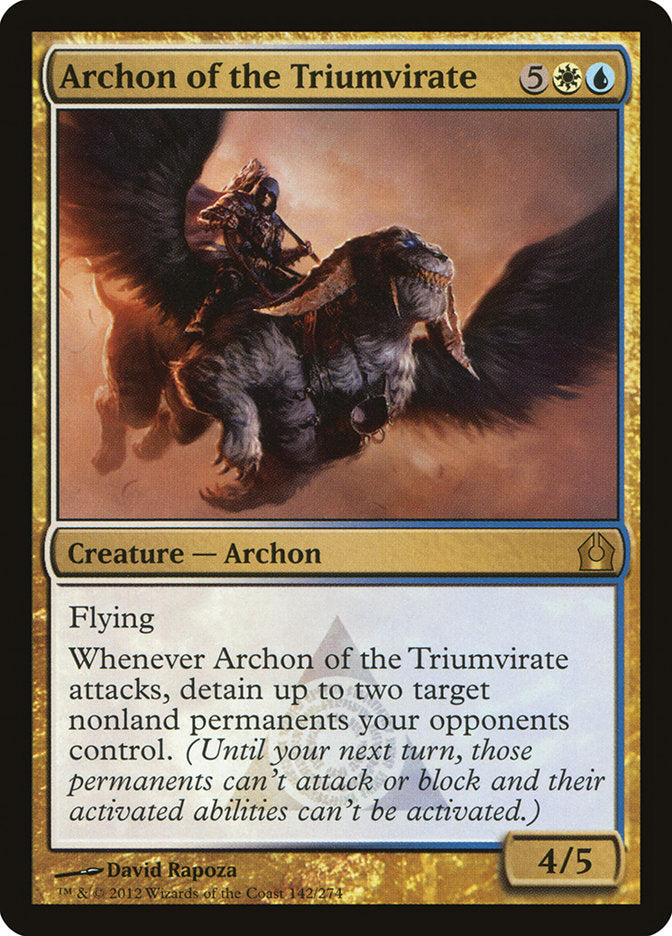 Archon of the Triumvirate [Return to Ravnica] | Gate City Games LLC