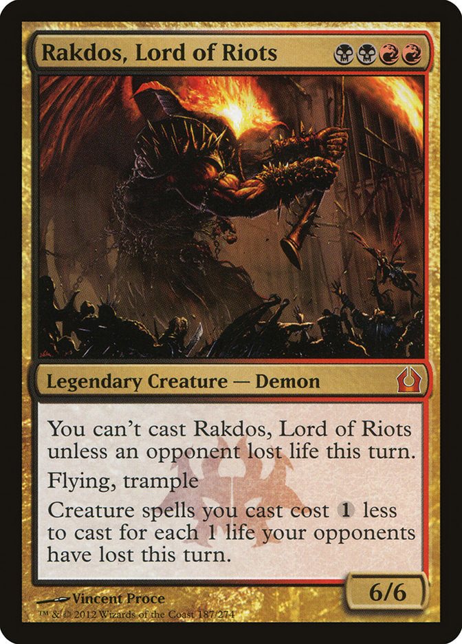 Rakdos, Lord of Riots [Return to Ravnica] | Gate City Games LLC