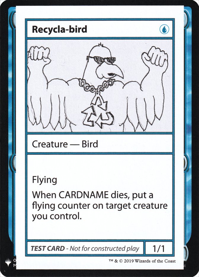 Recycla-bird [Mystery Booster Playtest Cards] | Gate City Games LLC