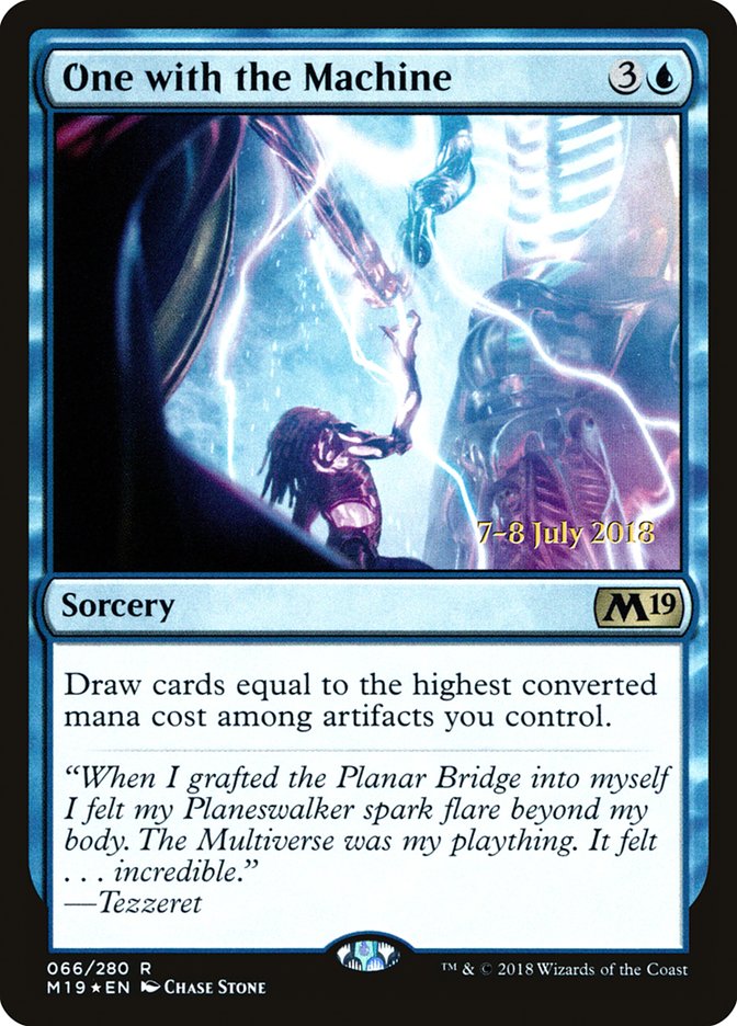 One with the Machine [Core Set 2019 Prerelease Promos] | Gate City Games LLC