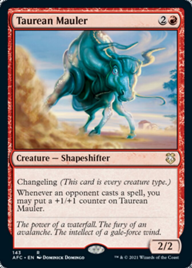 Taurean Mauler [Dungeons & Dragons: Adventures in the Forgotten Realms Commander] | Gate City Games LLC