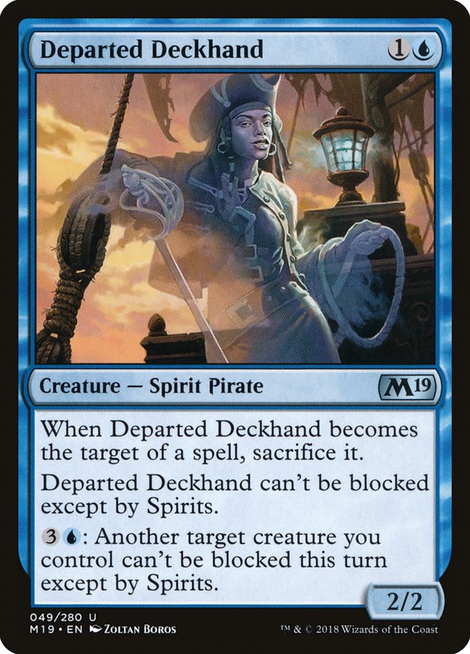 Departed Deckhand [Core Set 2019] | Gate City Games LLC