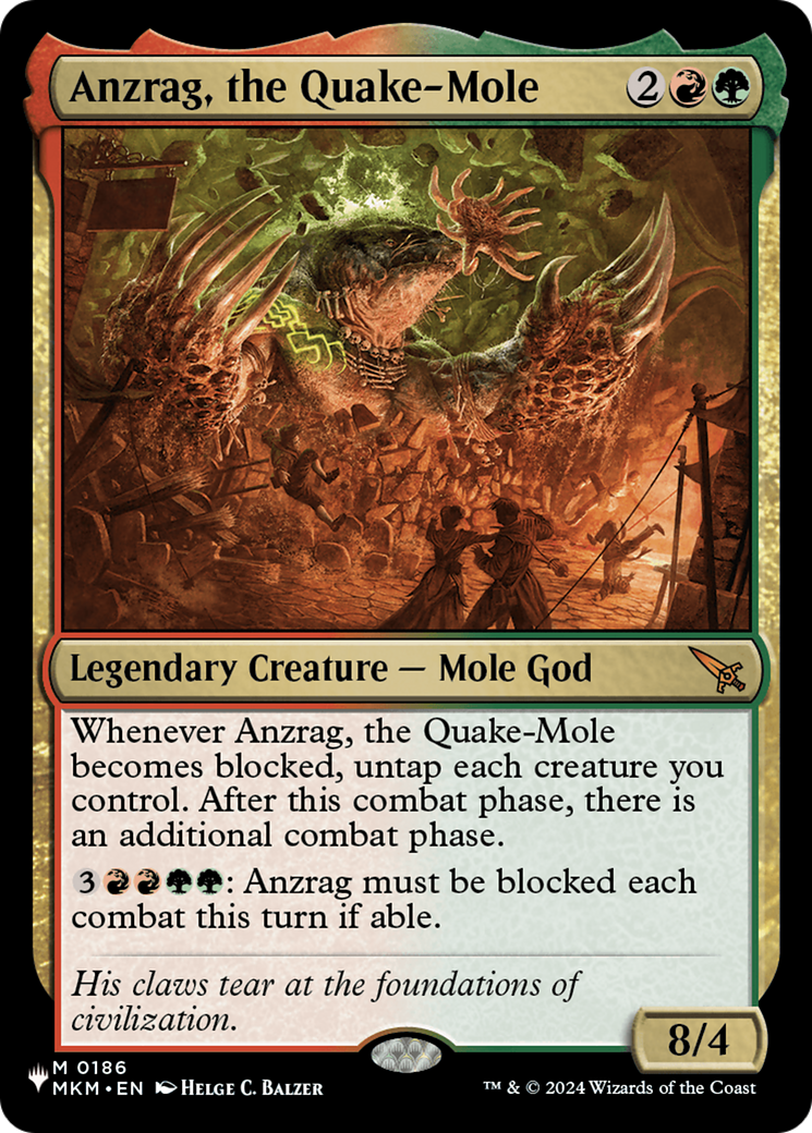 Anzrag, the Quake-Mole [The List] | Gate City Games LLC