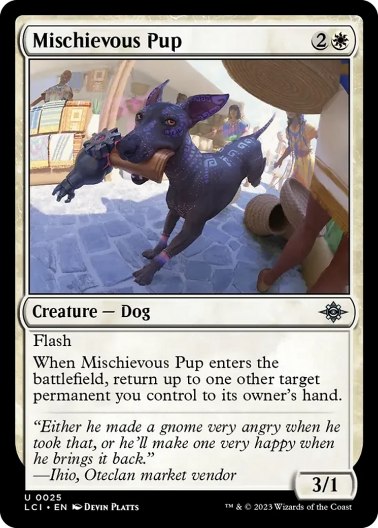 Mischievous Pup [The Lost Caverns of Ixalan] | Gate City Games LLC