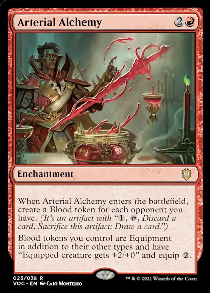 Arterial Alchemy [Innistrad: Crimson Vow Commander] | Gate City Games LLC