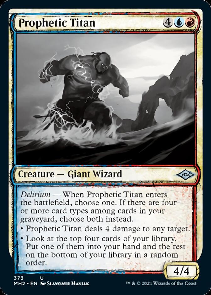 Prophetic Titan (Sketch) [Modern Horizons 2] | Gate City Games LLC