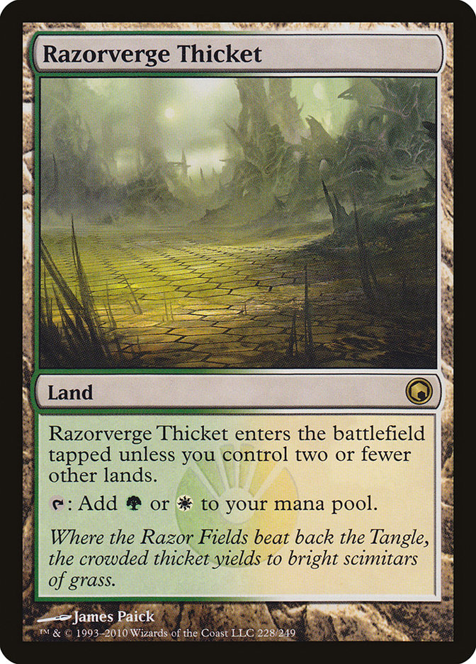 Razorverge Thicket [Scars of Mirrodin] | Gate City Games LLC