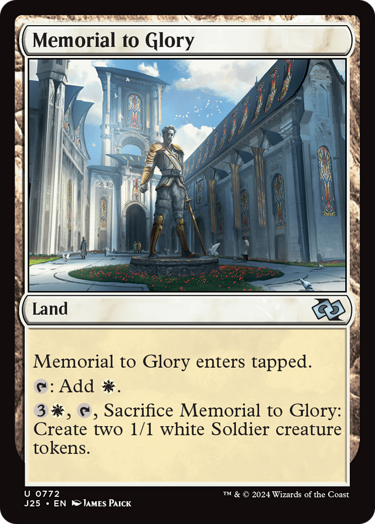 Memorial to Glory [Foundations Jumpstart] | Gate City Games LLC