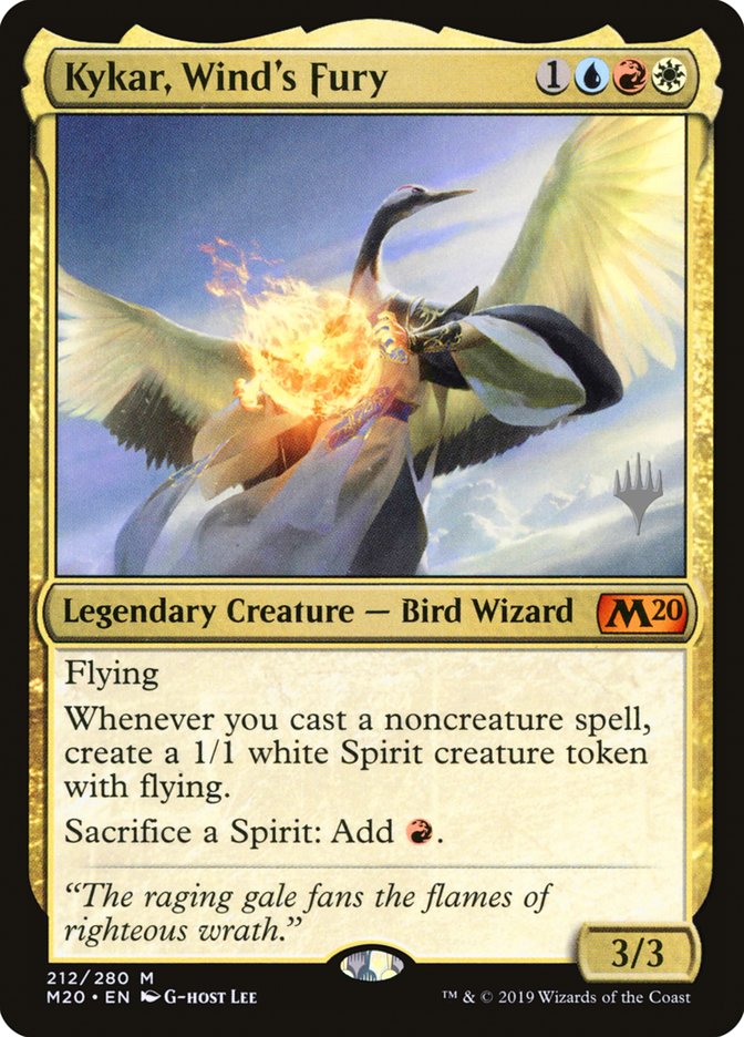 Kykar, Wind's Fury (Promo Pack) [Core Set 2020 Promos] | Gate City Games LLC