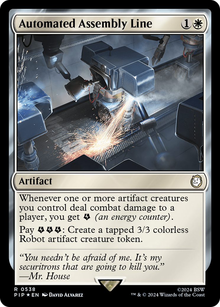 Automated Assembly Line (Surge Foil) [Fallout] | Gate City Games LLC
