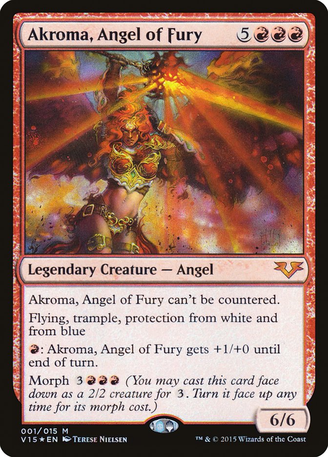 Akroma, Angel of Fury [From the Vault: Angels] | Gate City Games LLC