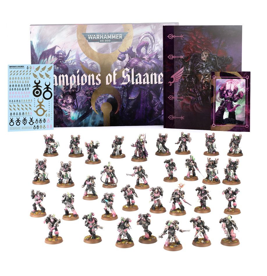Warhammer 40K: Emperor's Children Army Set | Gate City Games LLC