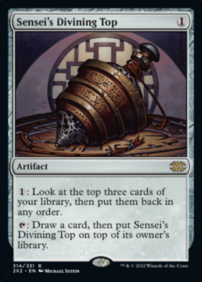 Sensei's Divining Top [Double Masters 2022] | Gate City Games LLC