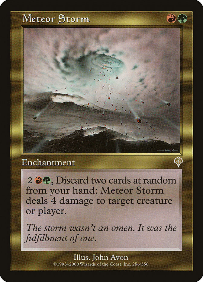 Meteor Storm [Invasion] | Gate City Games LLC