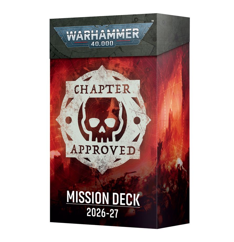 Warhammer 40,000: Chapter Approved Mission Deck 2026-27 | Gate City Games LLC