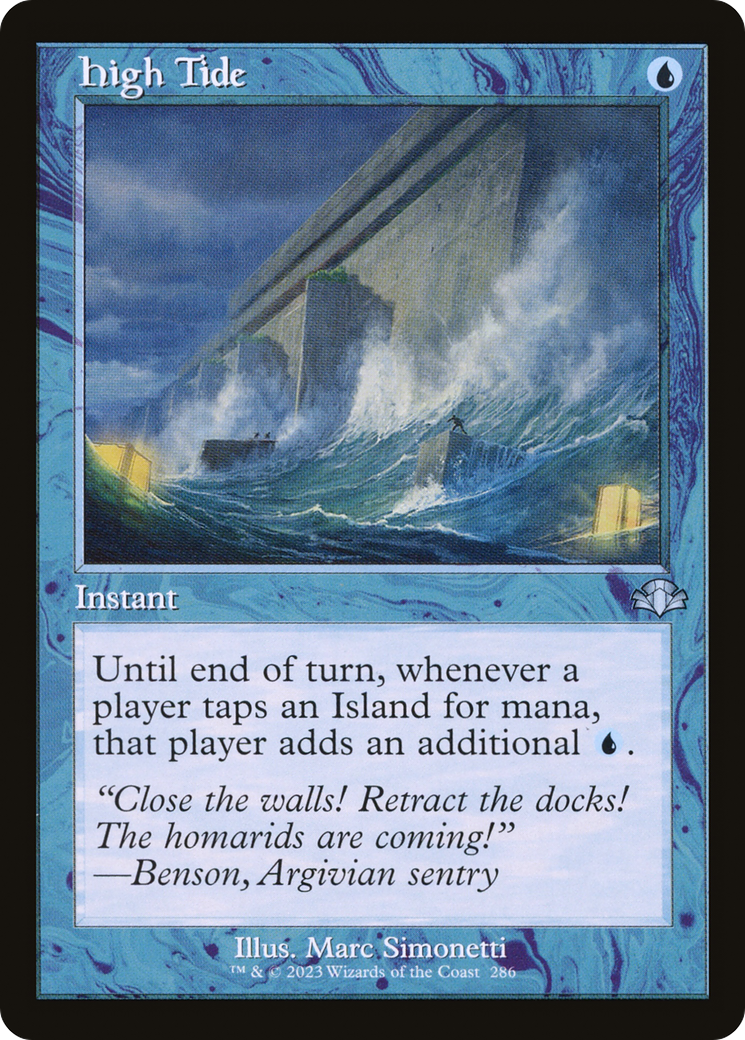 High Tide (Retro) [Dominaria Remastered] | Gate City Games LLC