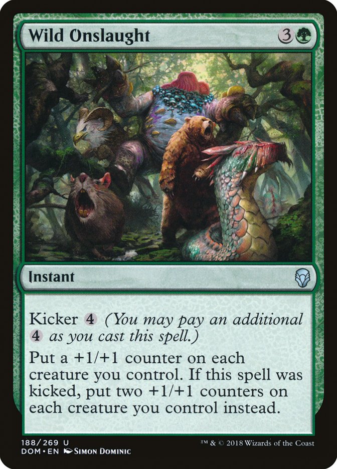 Wild Onslaught [Dominaria] | Gate City Games LLC