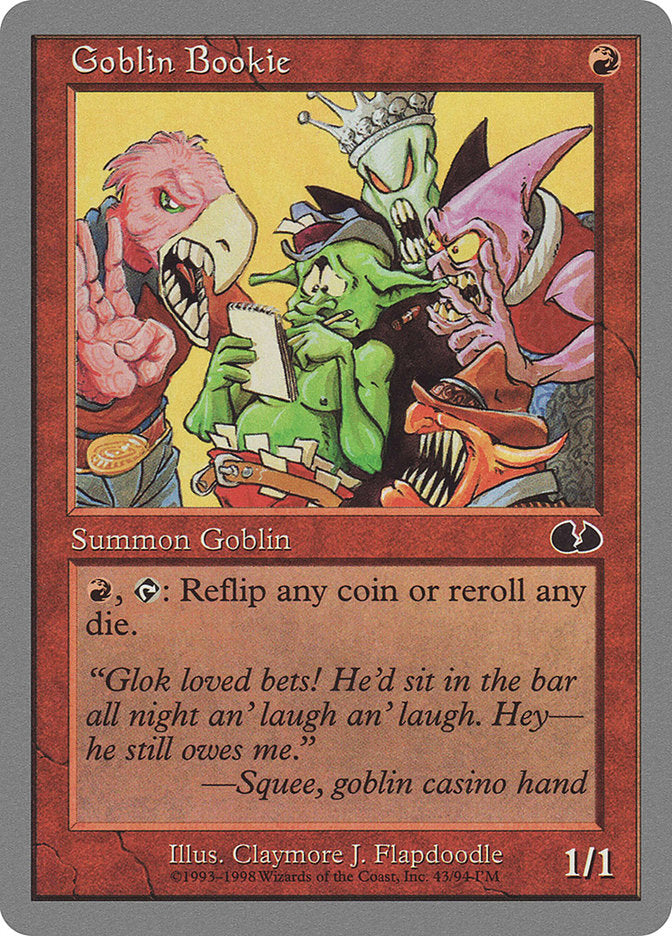 Goblin Bookie [Unglued] | Gate City Games LLC
