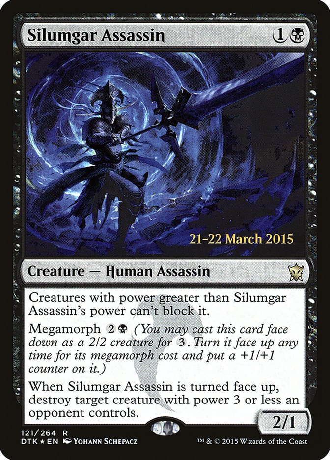 Silumgar Assassin [Dragons of Tarkir Prerelease Promos] | Gate City Games LLC
