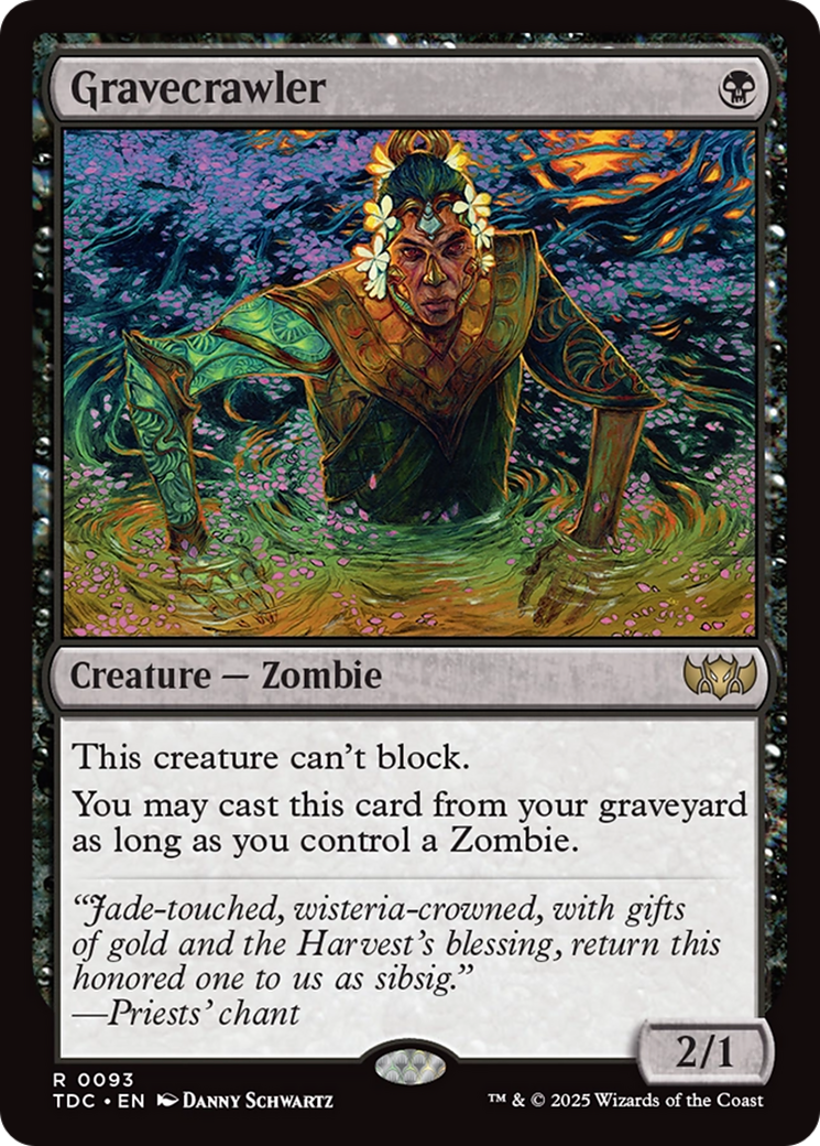 Gravecrawler [Tarkir: Dragonstorm Commander] | Gate City Games LLC
