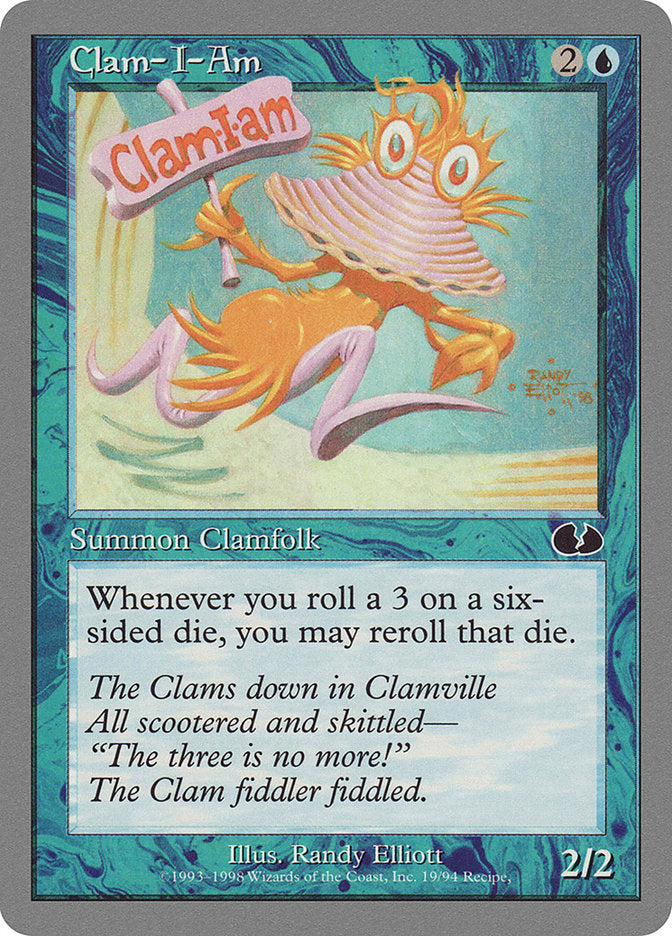 Clam-I-Am [Unglued] | Gate City Games LLC