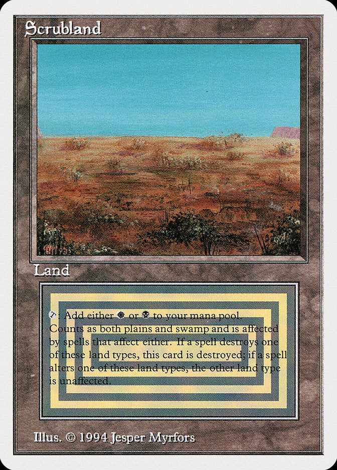 Scrubland [Summer Magic / Edgar] | Gate City Games LLC