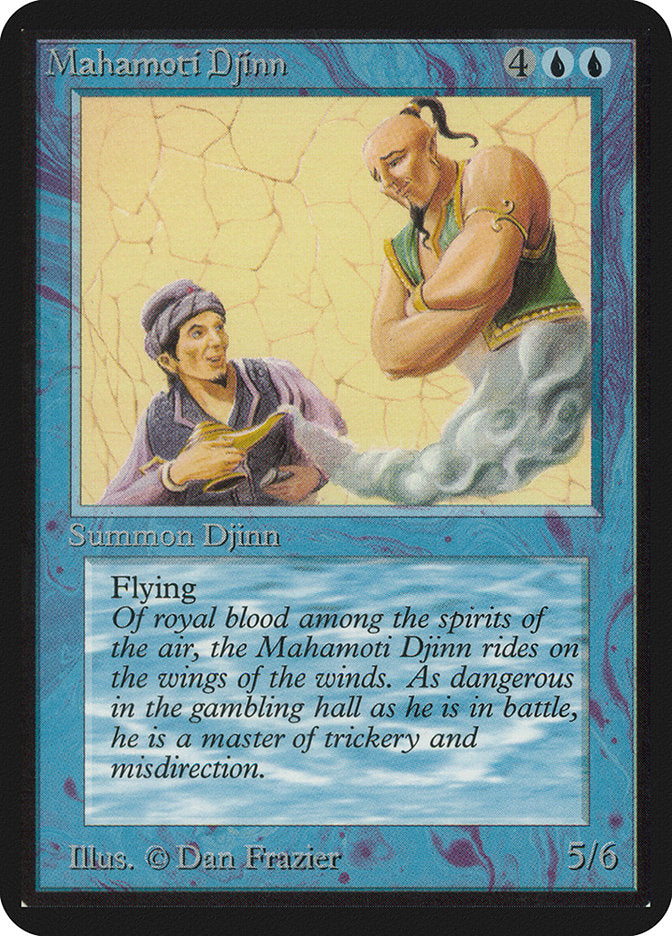 Mahamoti Djinn [Alpha Edition] | Gate City Games LLC